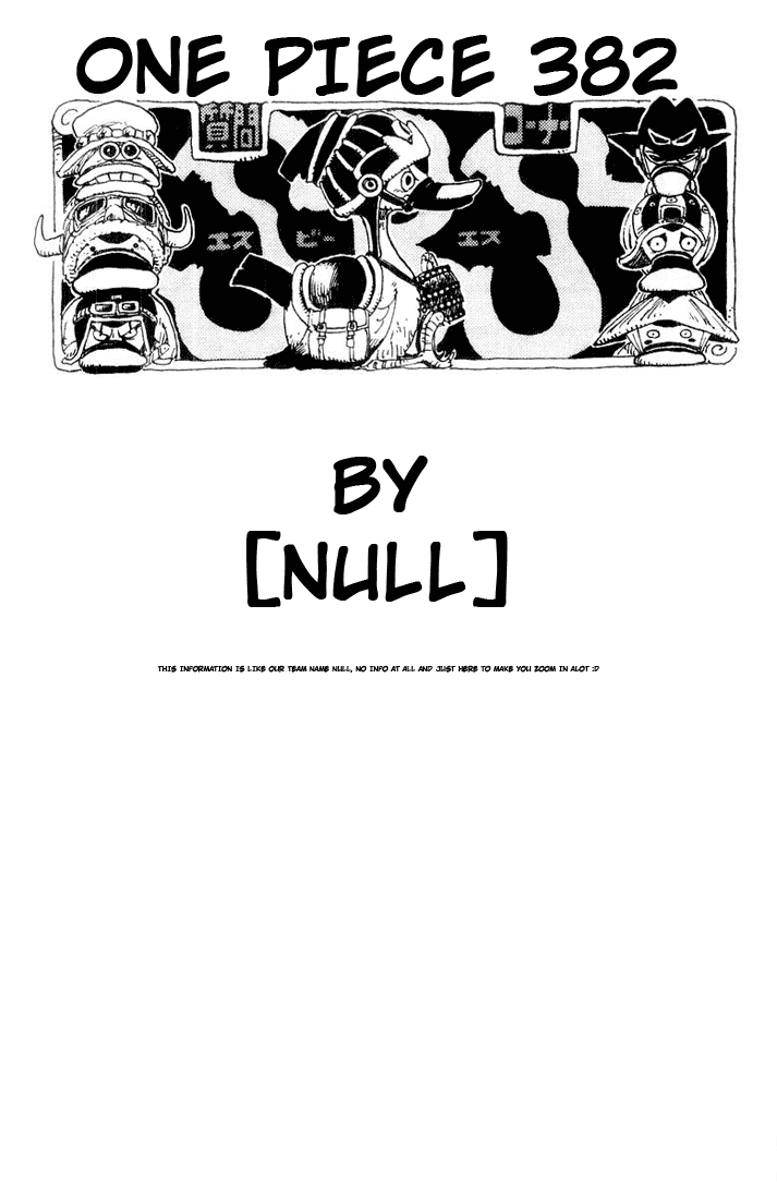 One Piece, Chapter 382 image 19